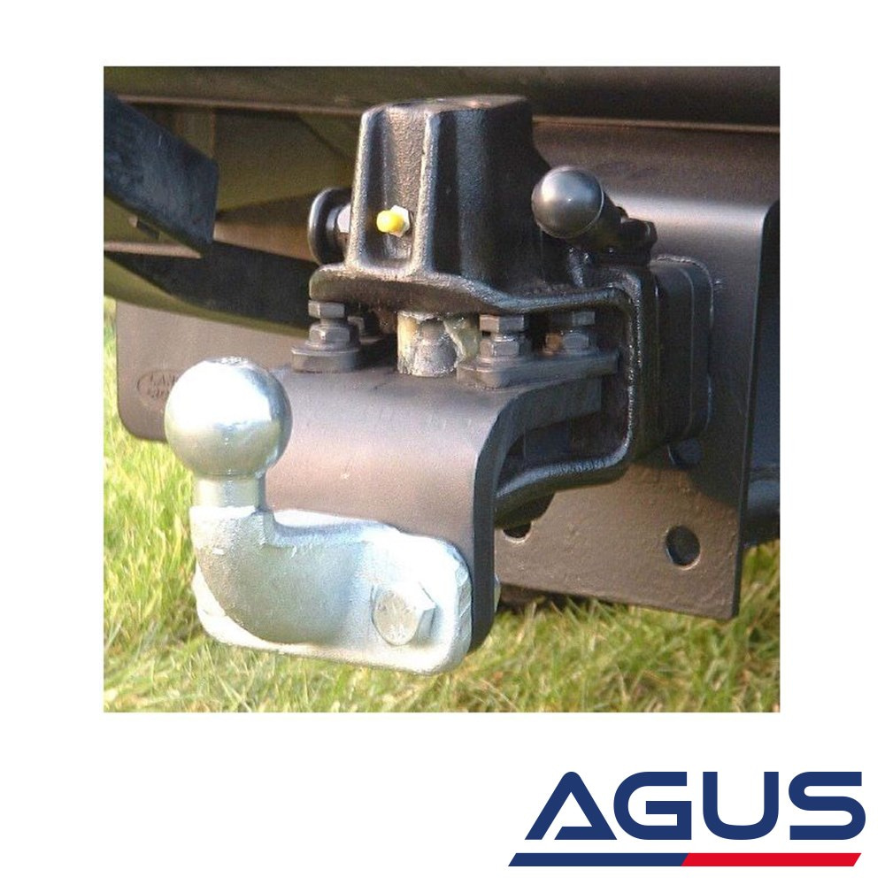 40 mm Adaptör Flanşlı 50 mm Çeki Demiri Topuzu  | Agus.com.tr