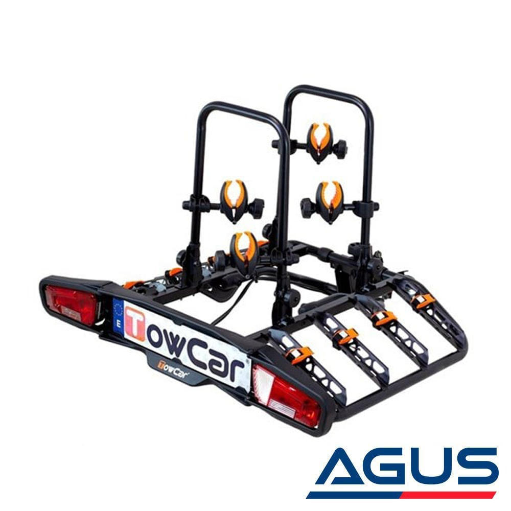 4'Lü Bisiklet Taşıyıcı Katlanabilir Sistem Towcar T4