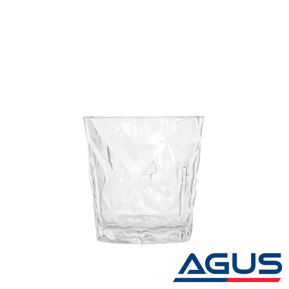 Akrilik Prizma Bardak 250 ml Şeffaf