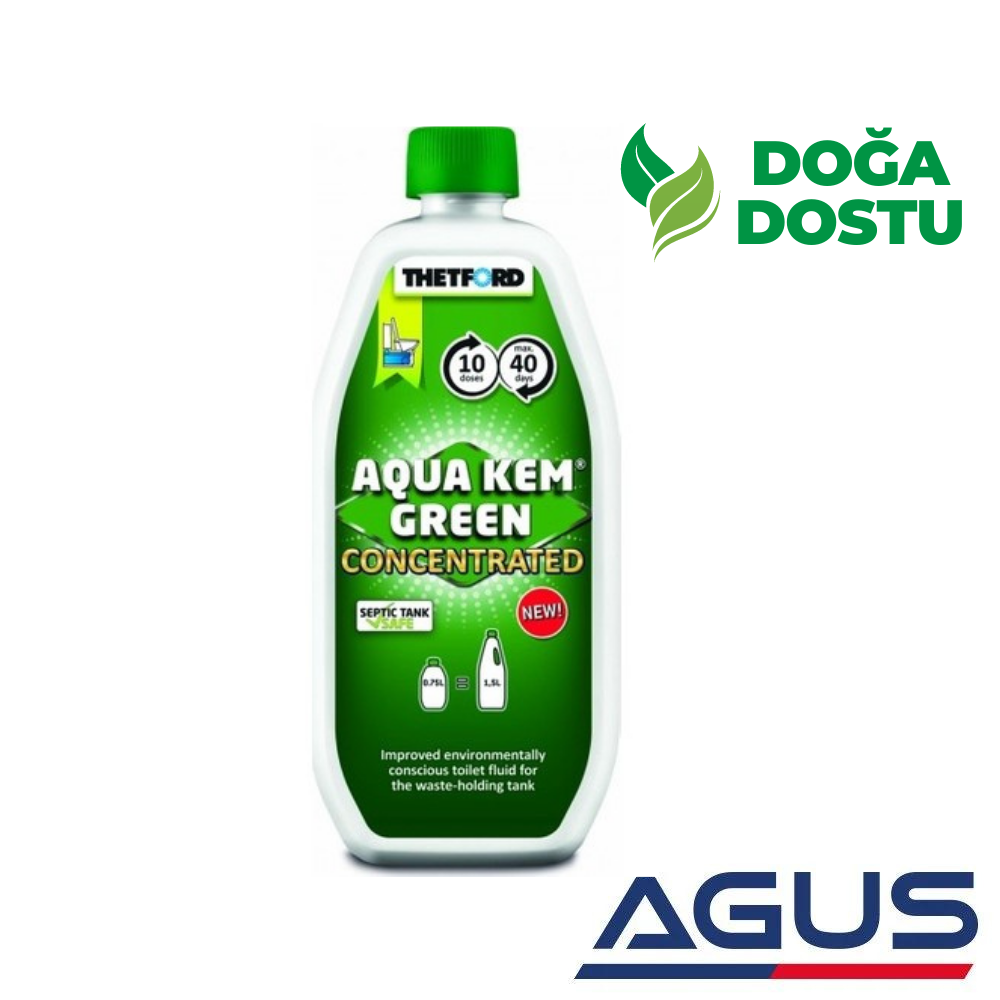 Aqua Kem Green Doğa Dostu Kirli Su Tankı Kimyasalı Lavender