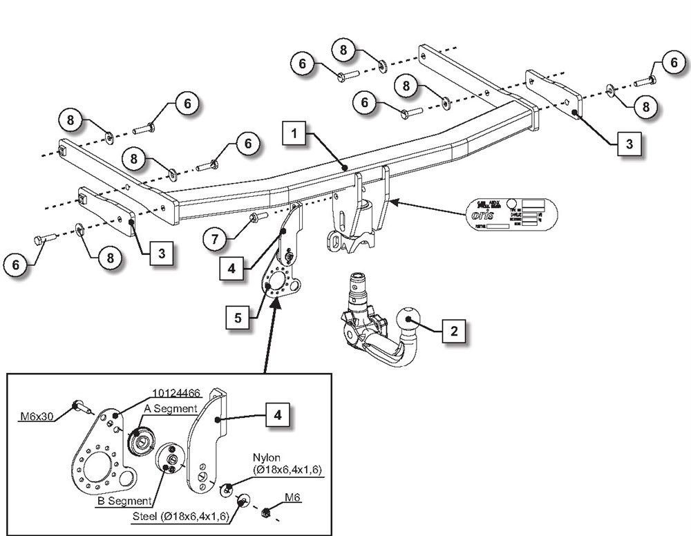 AUDI Q5 SÖKÜLEBİLİR CEKI DEMIRI 2016- 