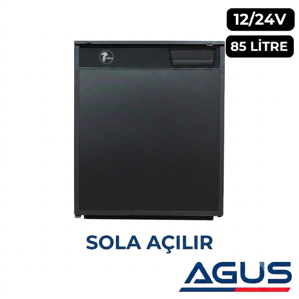 Berhimi 12/24V Cubigel Kompresörlü Karavan Buzdolabı 85 Litre