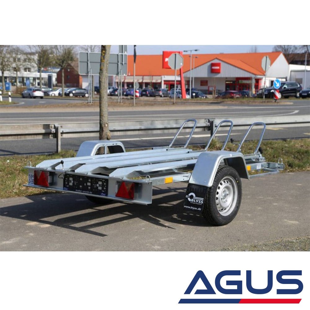 BLYSS Motosiklet Römorku 3 Motosiklet İçin | Agus.com.tr