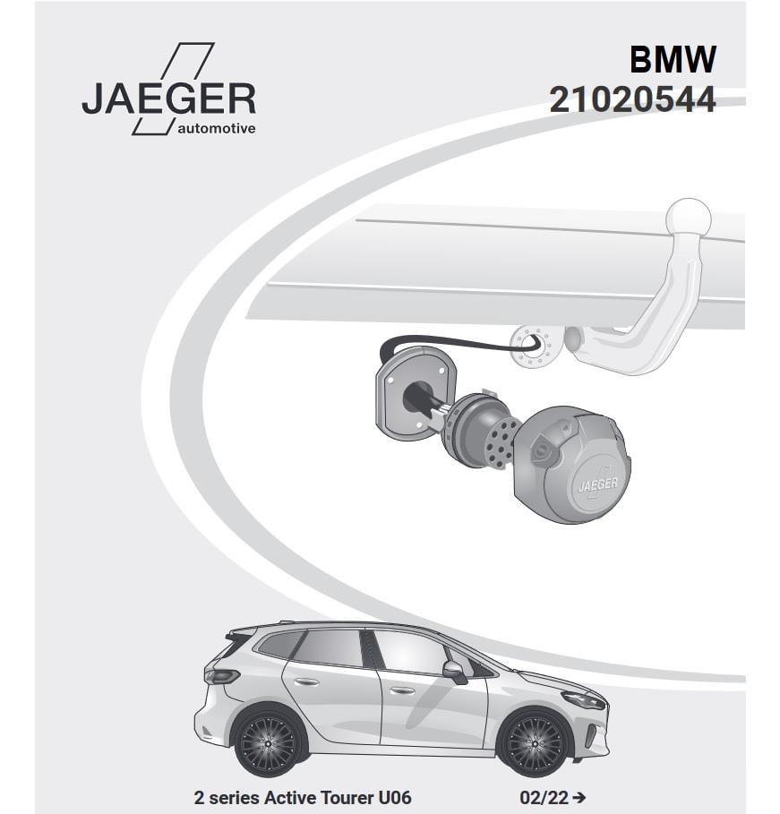 BMW 2-Serisi U06 2022- Römork Tesisatı 13P