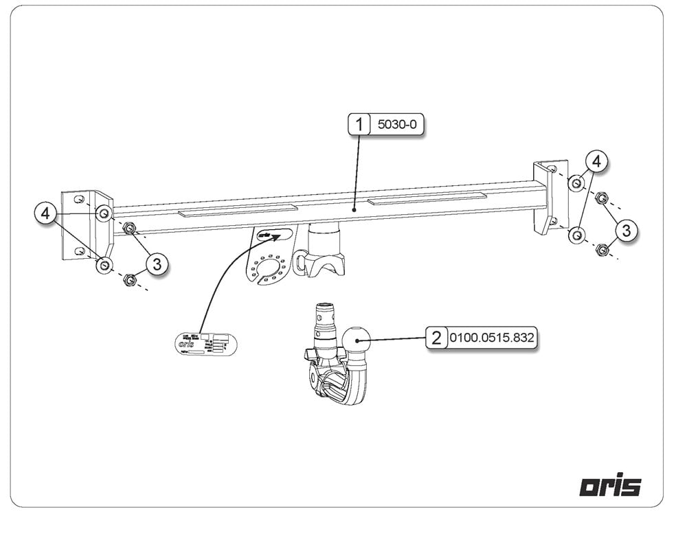 BMW X3 SÖKÜLEBİLİR CEKI DEMIRI E83 2003-2012