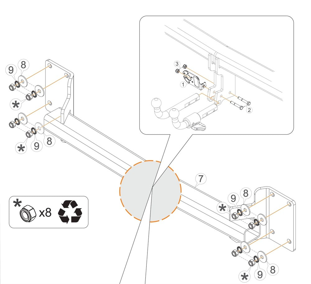 BMW X6 CEKI DEMIRI E71 2008-2015