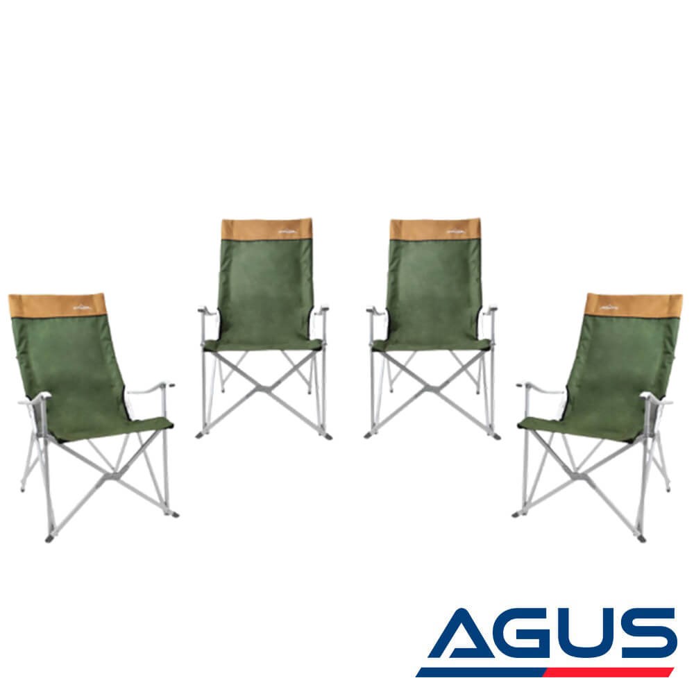 Campout Katlanır Sandalye Salda 4'lü Set | Agus.com.tr