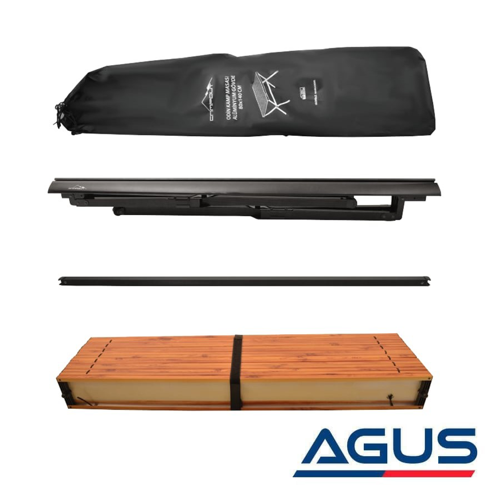 Campout Odin Premium Katlanır Kamp Masası 6 Kişilik