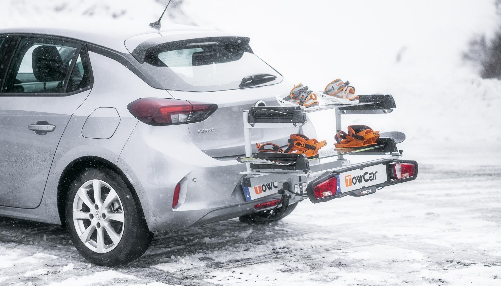 Çeki Demirine Takılan Kayak Taşıyıcı - TowCar Aneto