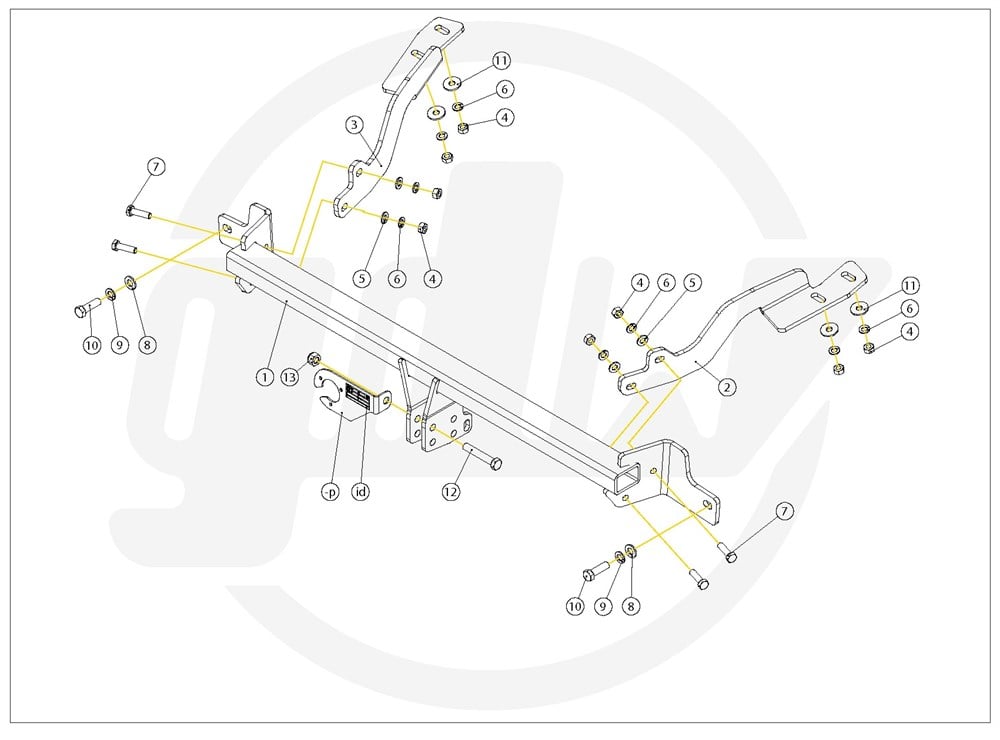 CITROEN Berlingo III CEKI DEMIRI Kısa Şase 2019-
