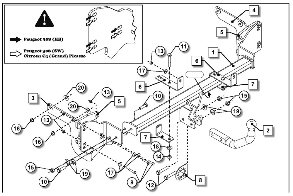 CITROEN C4 Picasso CEKI DEMIRI 2012-