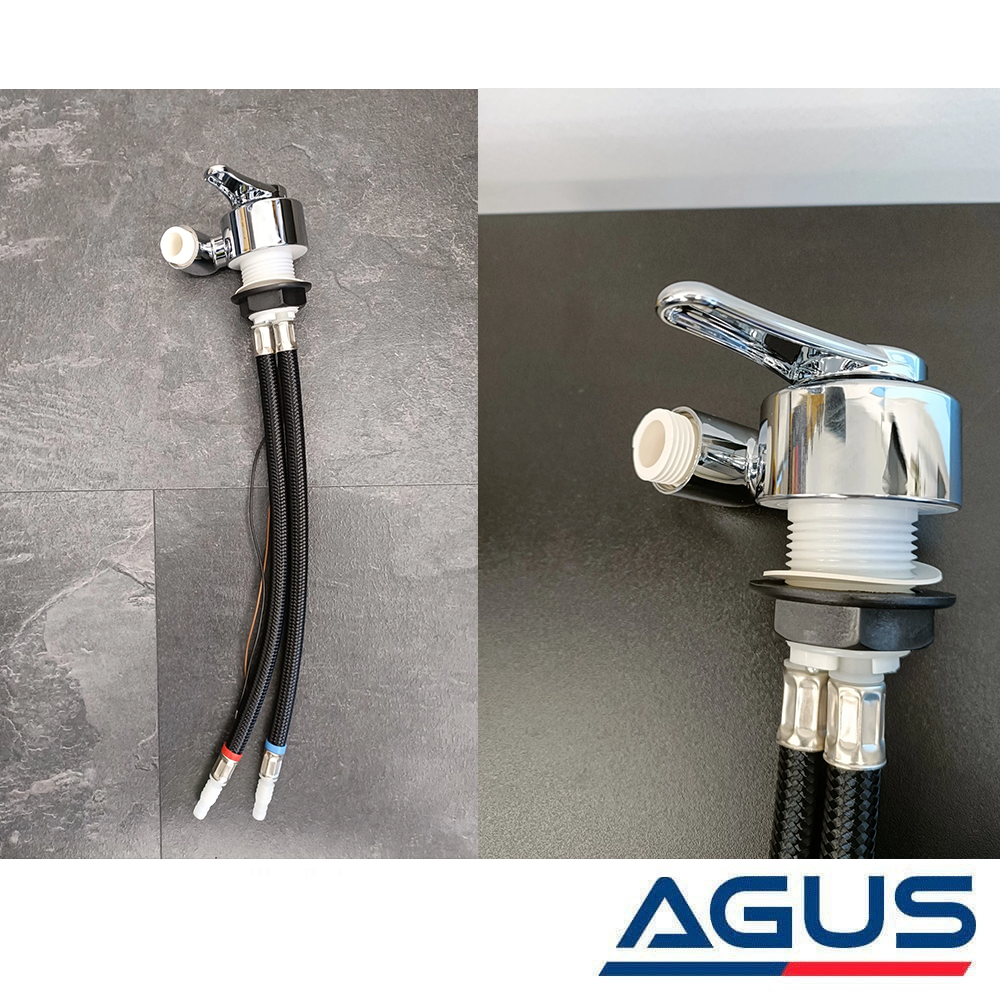 Comet Karavan Banyo Bataryası Sıcak Soğuk Switchli Krom 