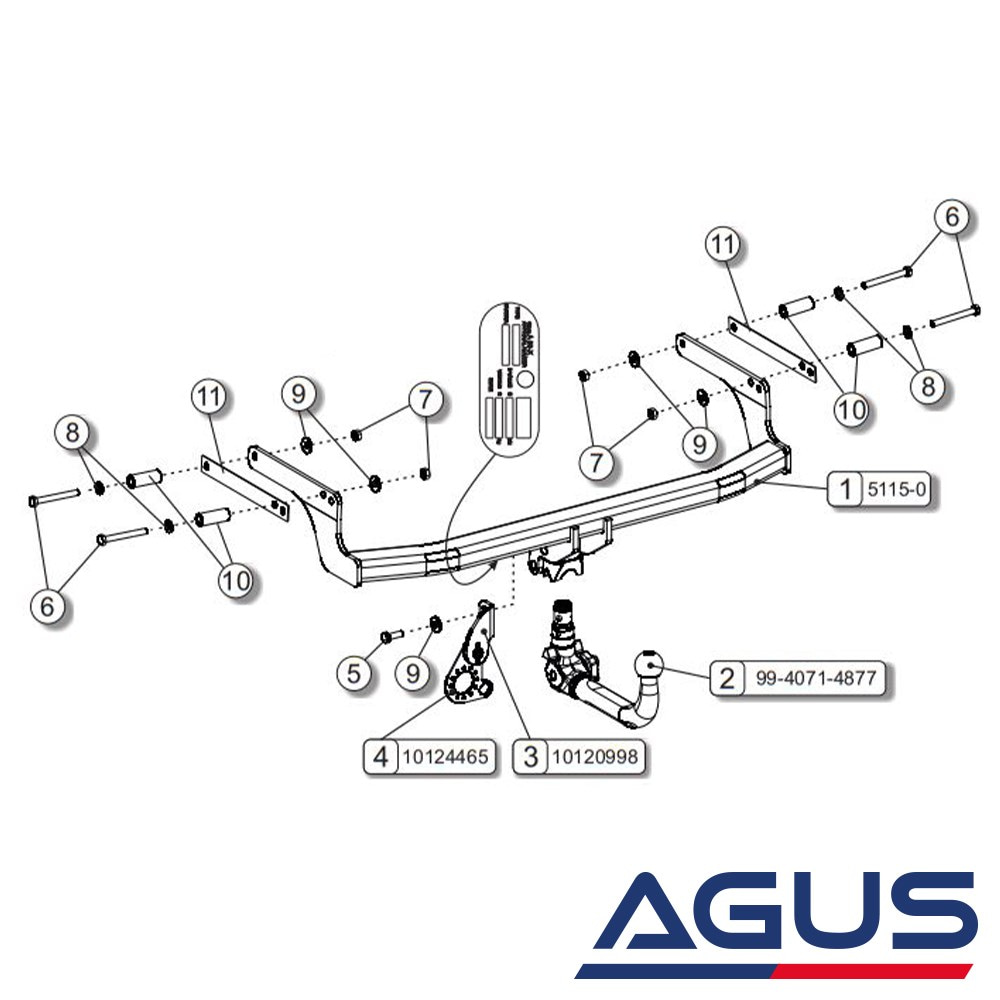 Dacia Duster Sökülebilir Çeki Demiri | Agus.com.tr