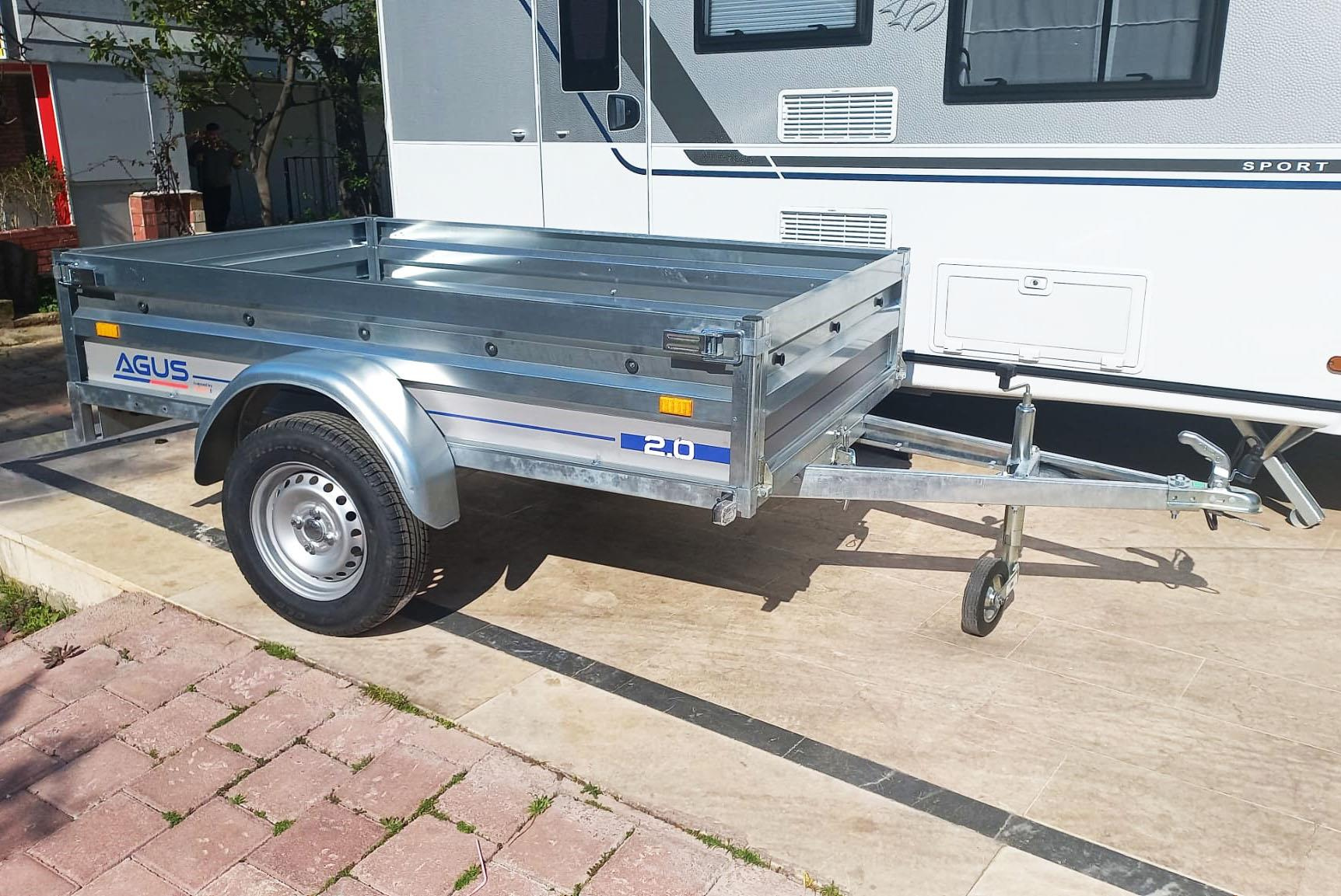 Damperli Yük Römorku 750 Kg LİGHT 20