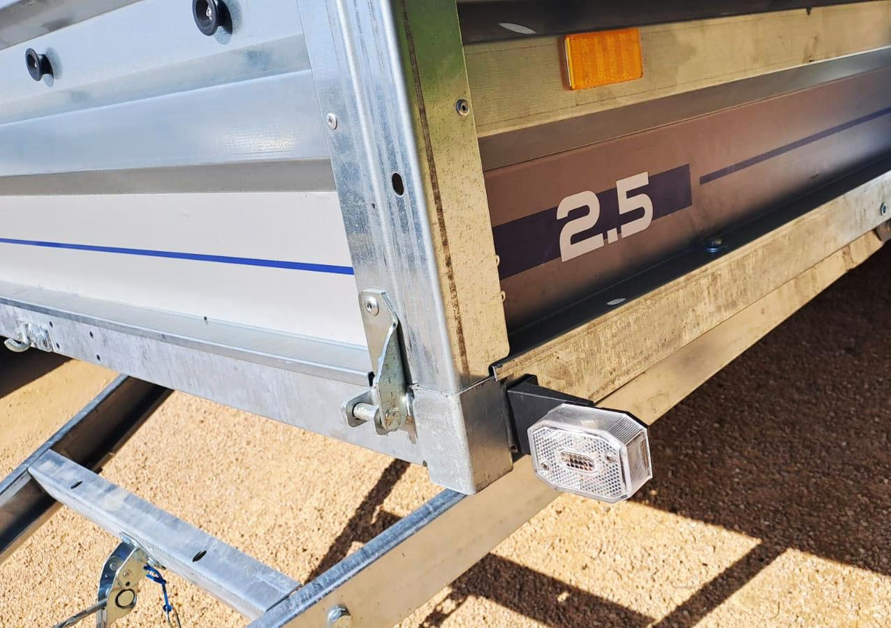 Damperli Yük Römorku 750 Kg LİGHT 25