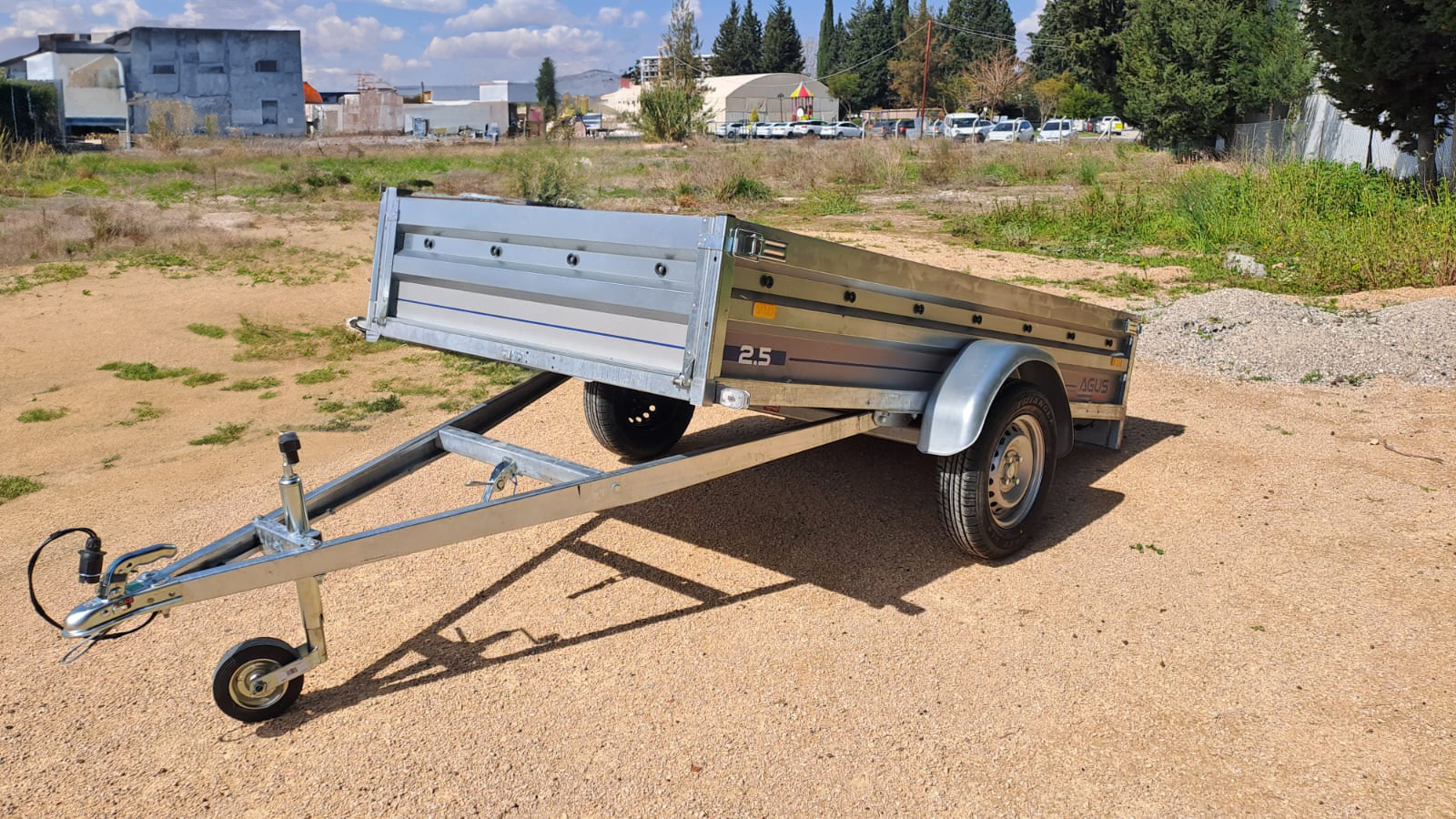 Damperli Yük Römorku 750 Kg LİGHT 25