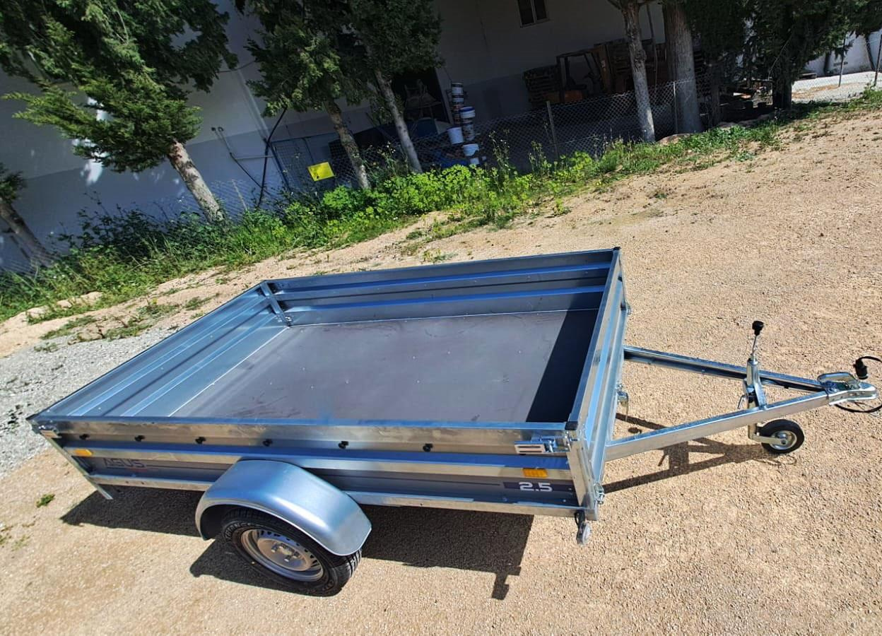 Damperli Yük Römorku 750 Kg LİGHT 25