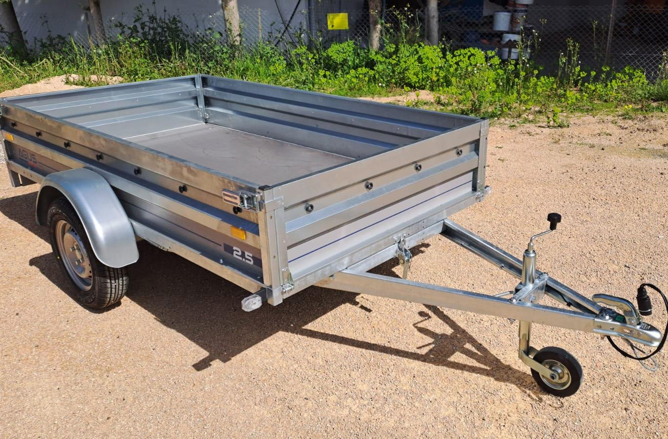 Damperli Yük Römorku 750 Kg LİGHT 25