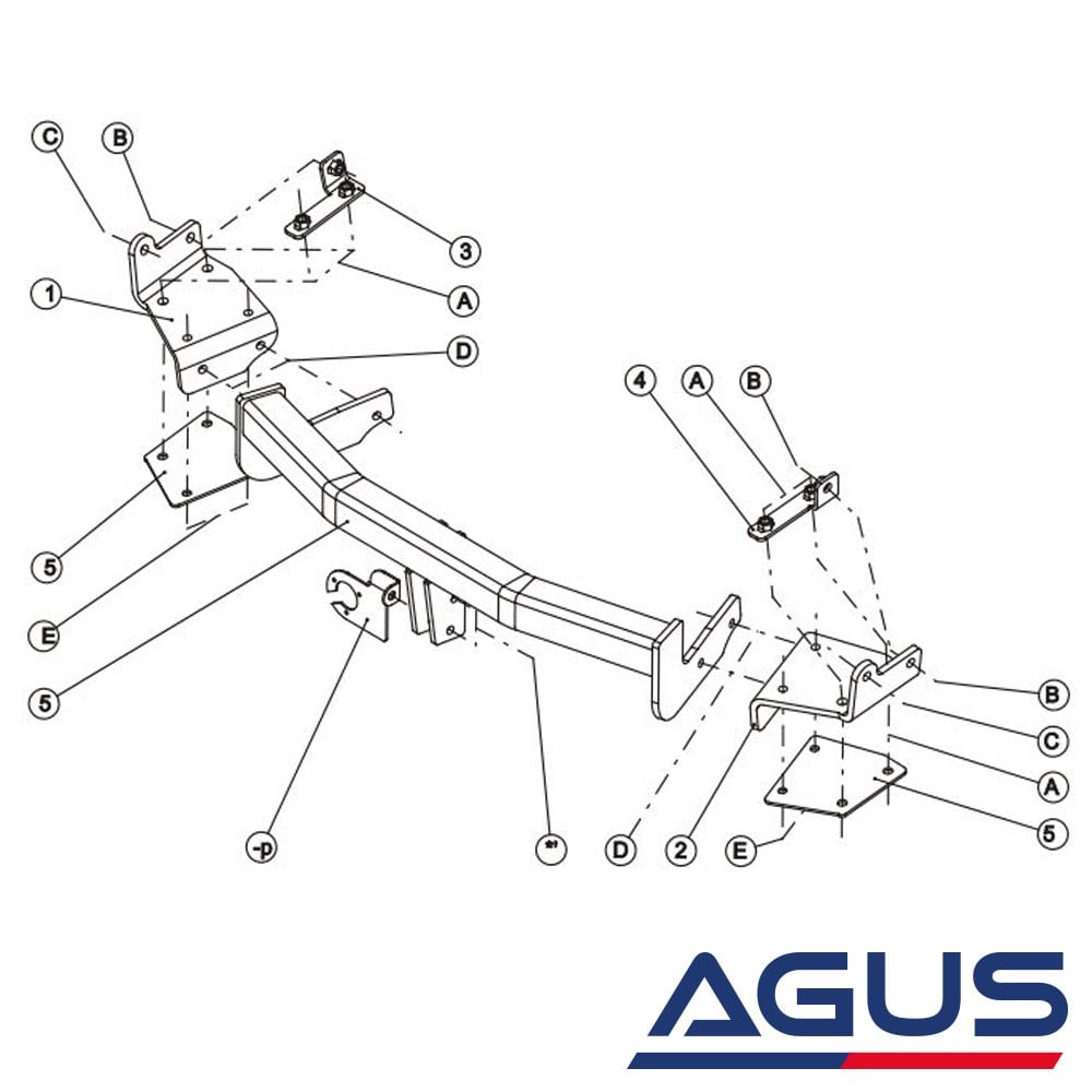 DODGE Journey Çeki Demiri | Agus.com.tr