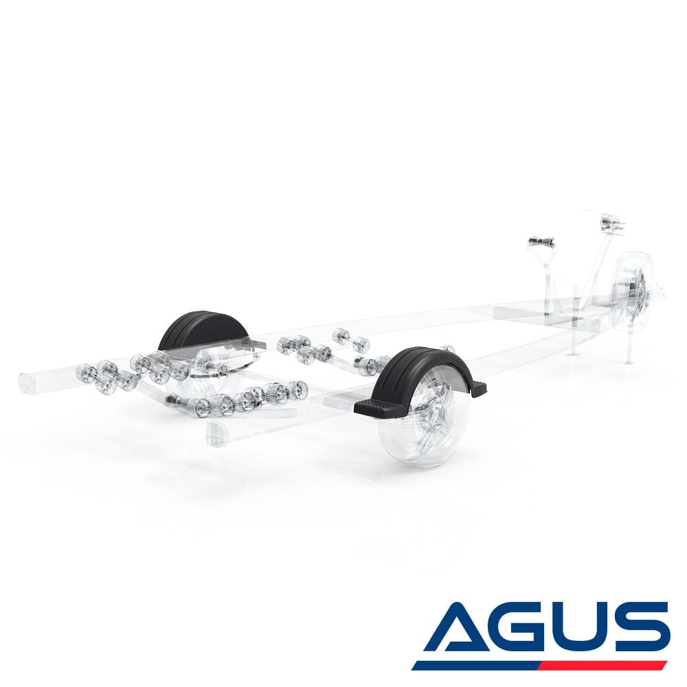 Domar 13 inc Amerikan Tip Plastik Römork Çamurluk