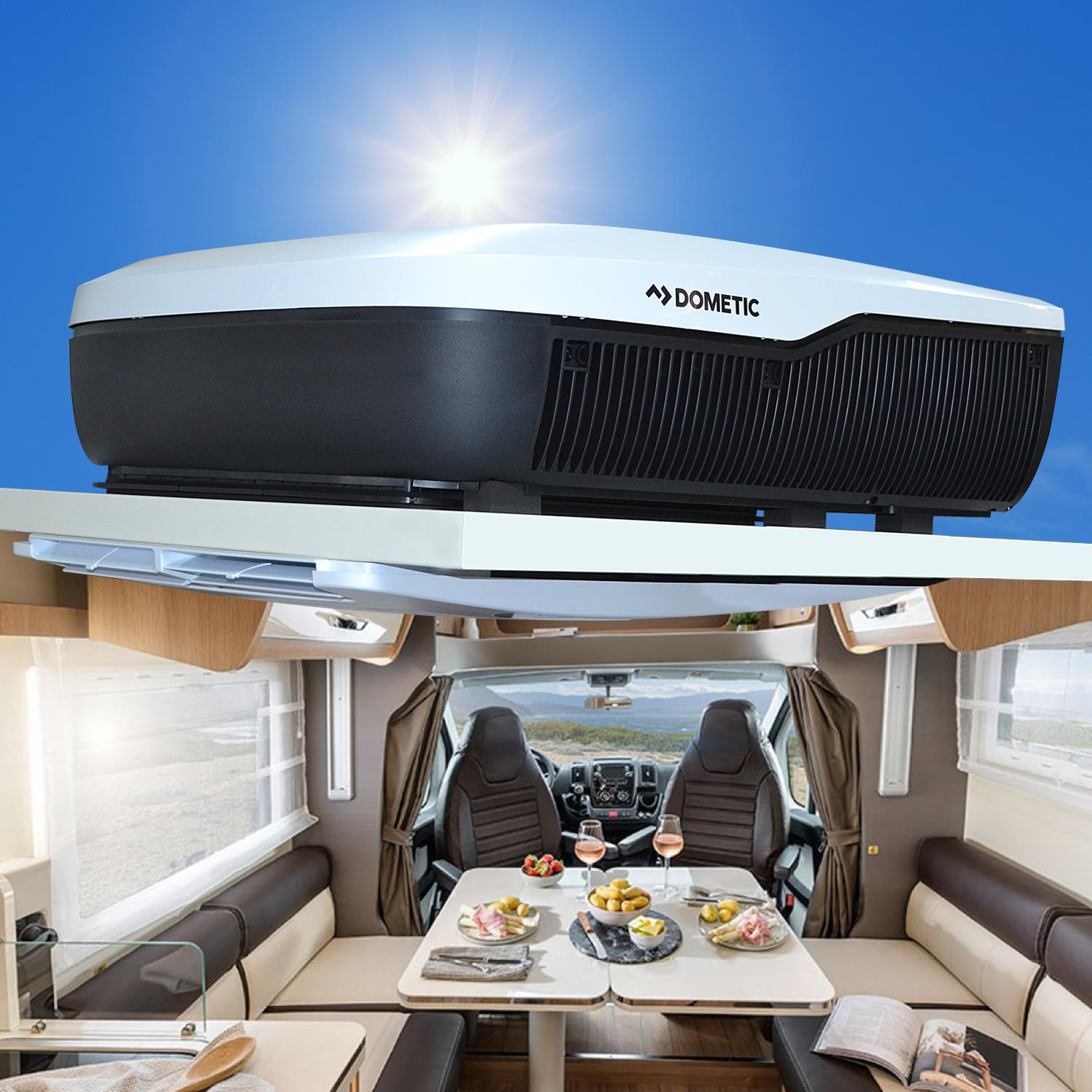 Dometic Freshjet 2200 Karavan Tavan Tip Klima 2200w 7500 BTU