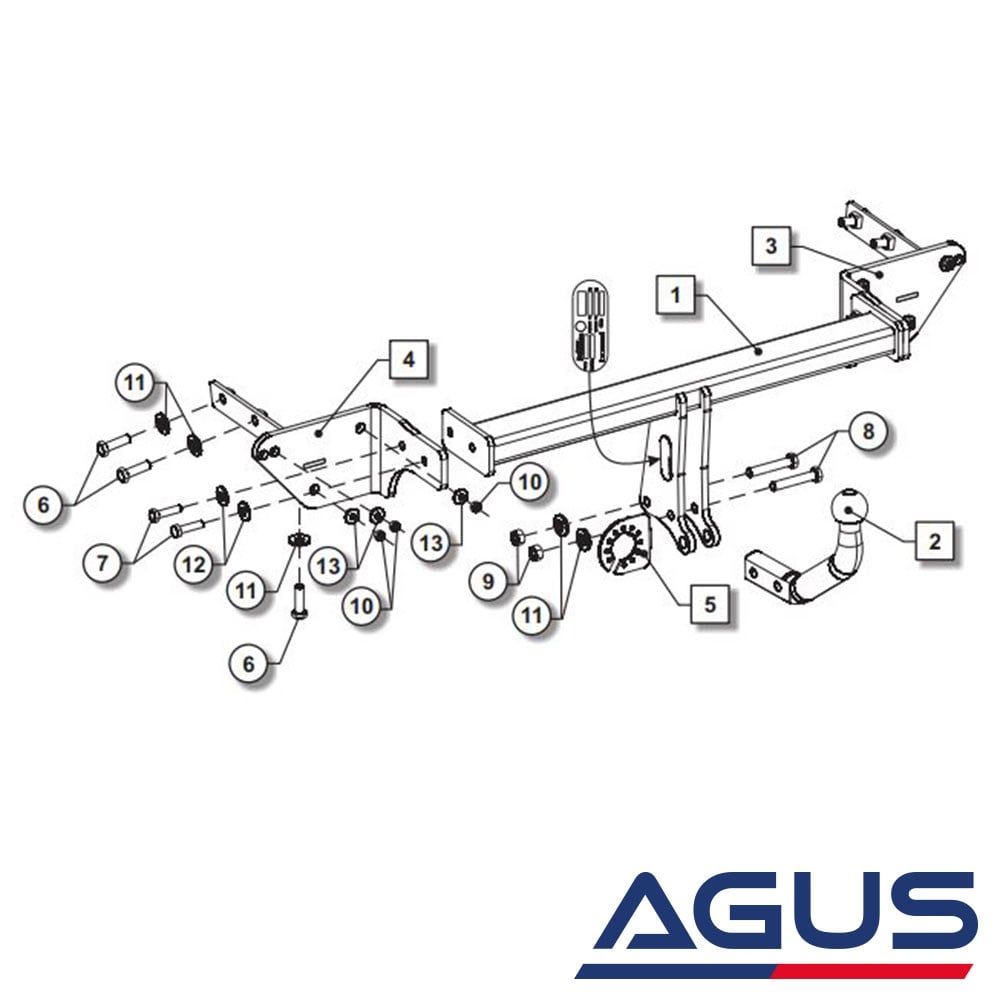 FIAT Egea Çeki Demiri Hatchback | Agus.com.tr