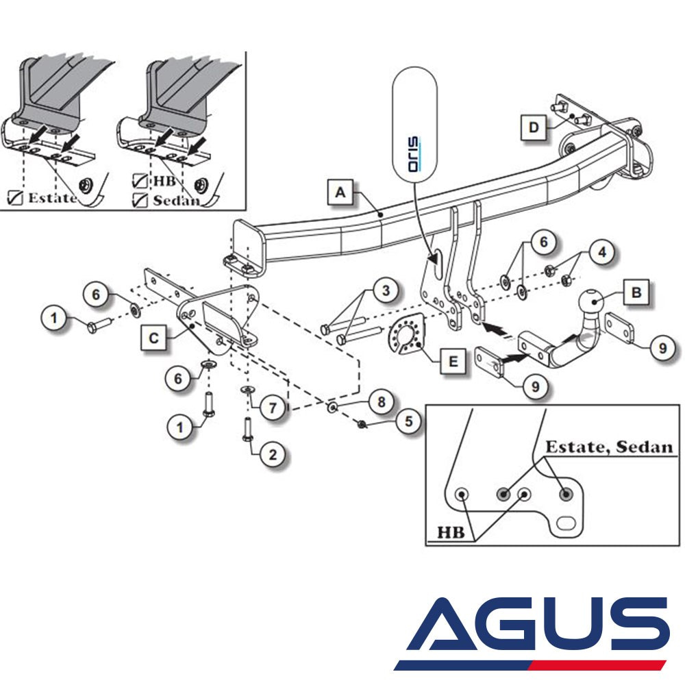FIAT Egea Çeki Demiri Stationwagon | Agus.com.tr