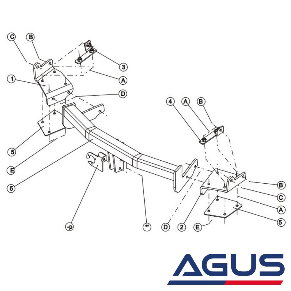 FIAT Freemont Çeki Demiri | Agus.com.tr