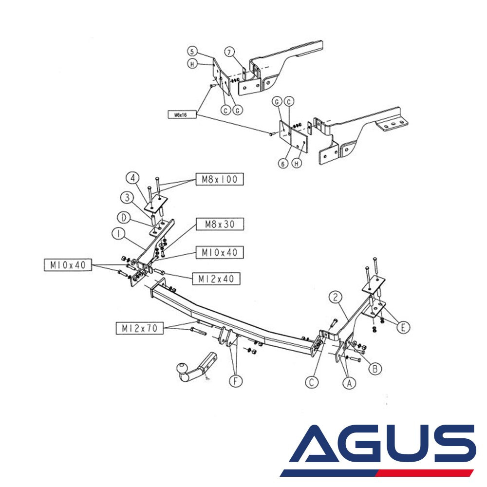 FIAT Punto Çeki Demiri 1999-2005 | Agus.com.tr