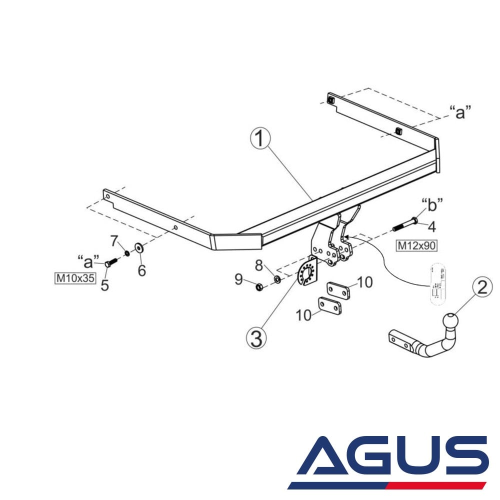 FORD C-Max Çeki Demiri | Agus.com.tr