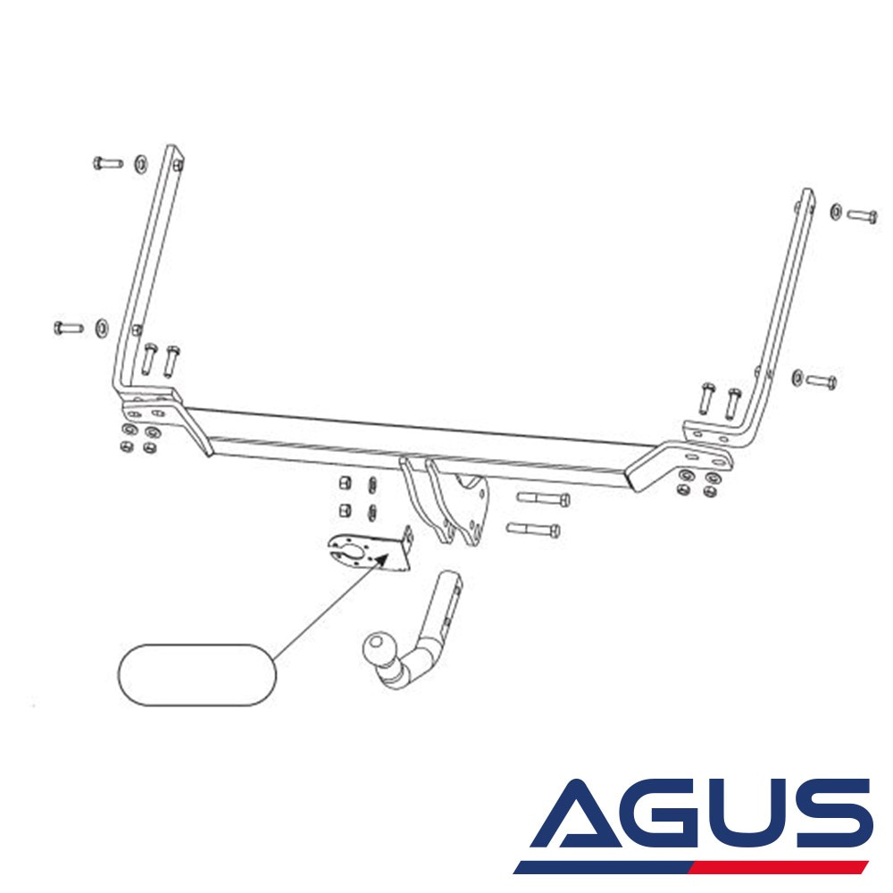 FORD Fiesta Çeki Demiri 2002-2009 | Agus.com.tr