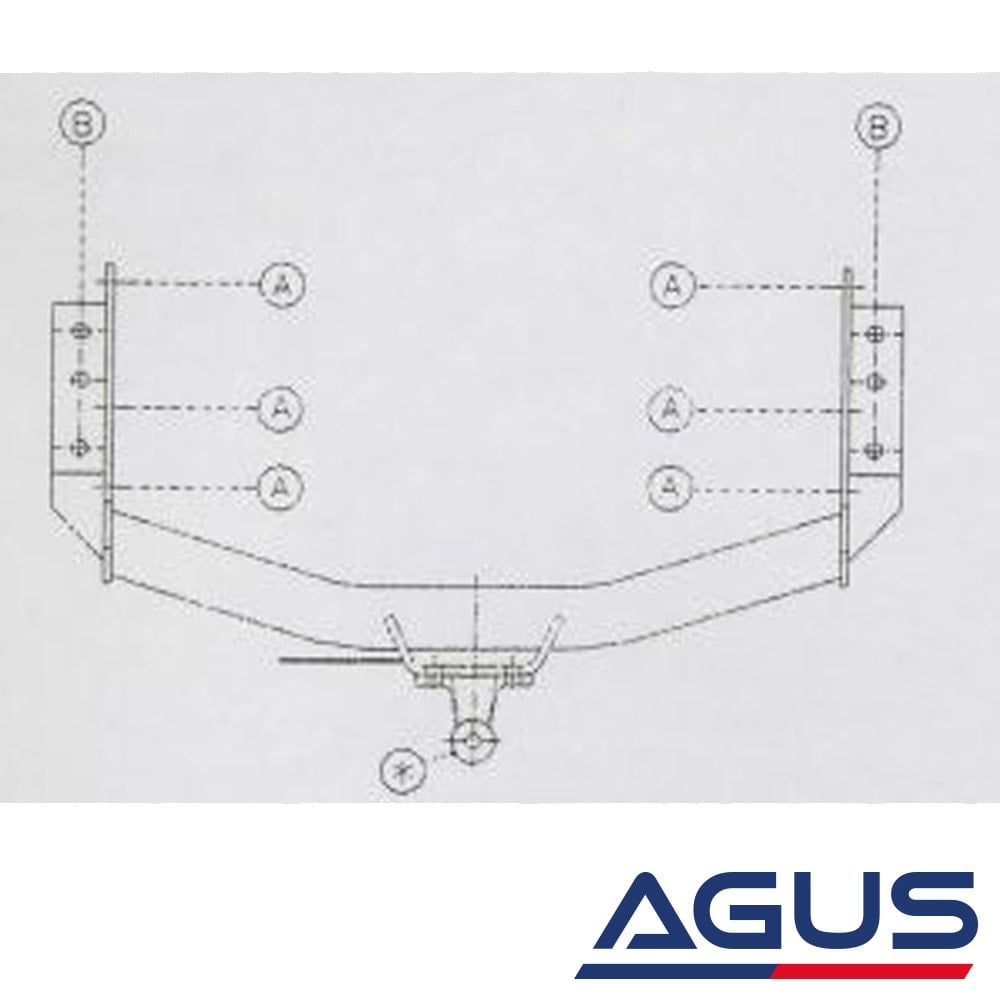 FORD Transit Pick-Up Kamyonet Çeki Demiri 1992-2000 | Agus.com.tr