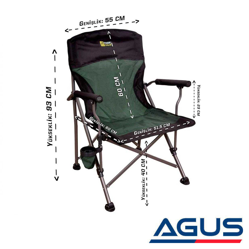 Freecamp Huxley Pro Katlanır Kamp Sandalyesi