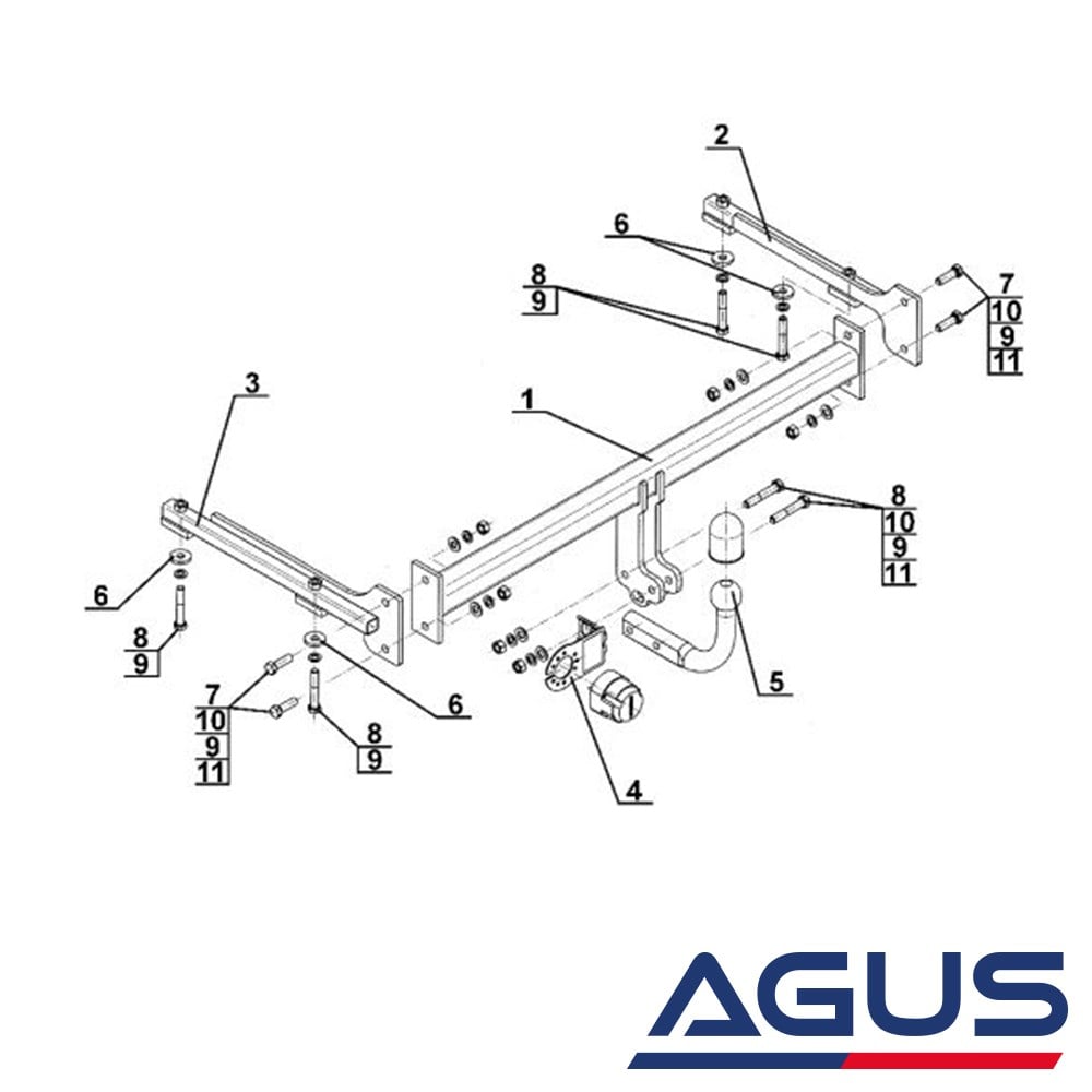 HONDA Civic Çeki Demiri 2006-2013 T Sedan | Agus.com.tr