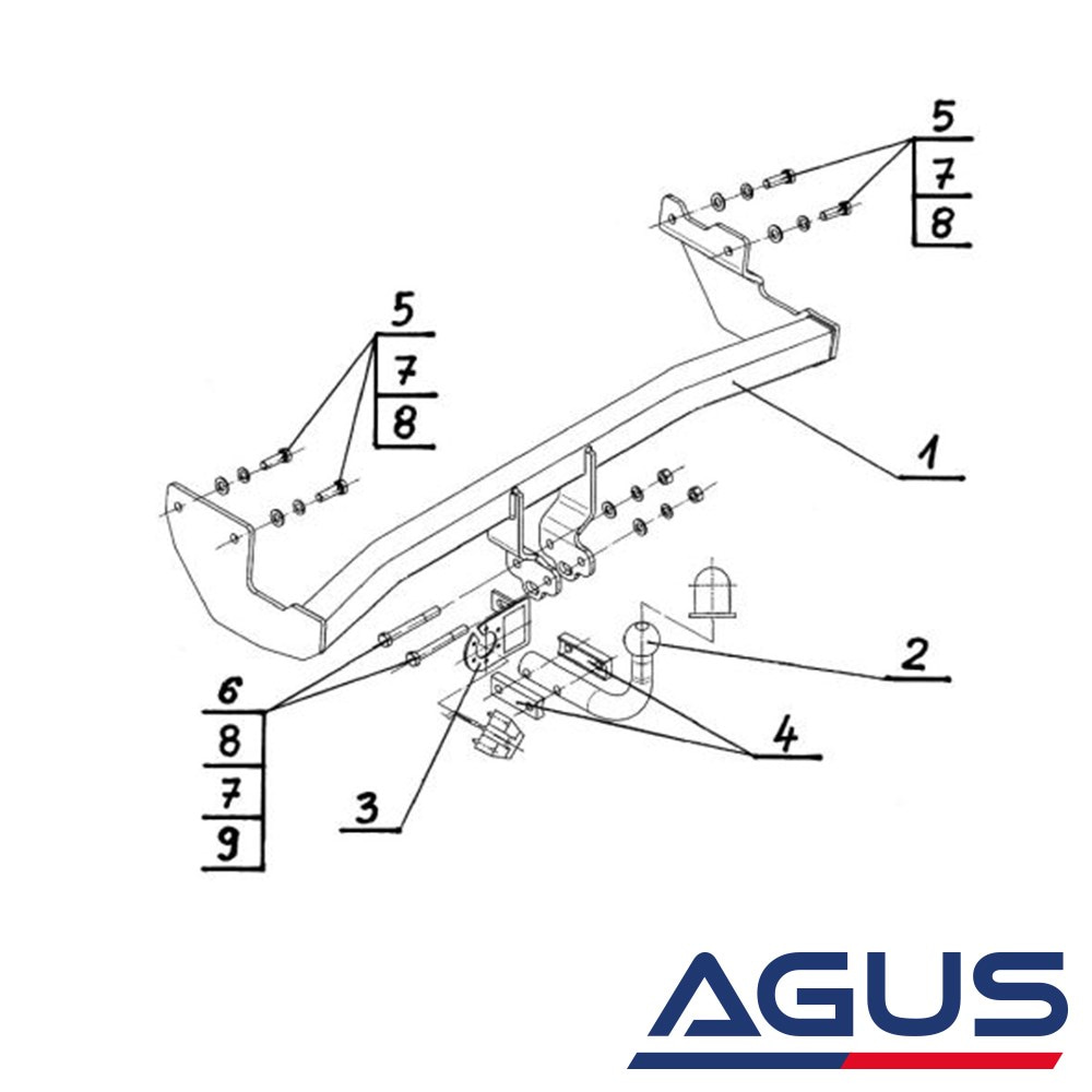 HYUNDAI Getz Çeki Demiri 2005-2012 | Agus.com.tr