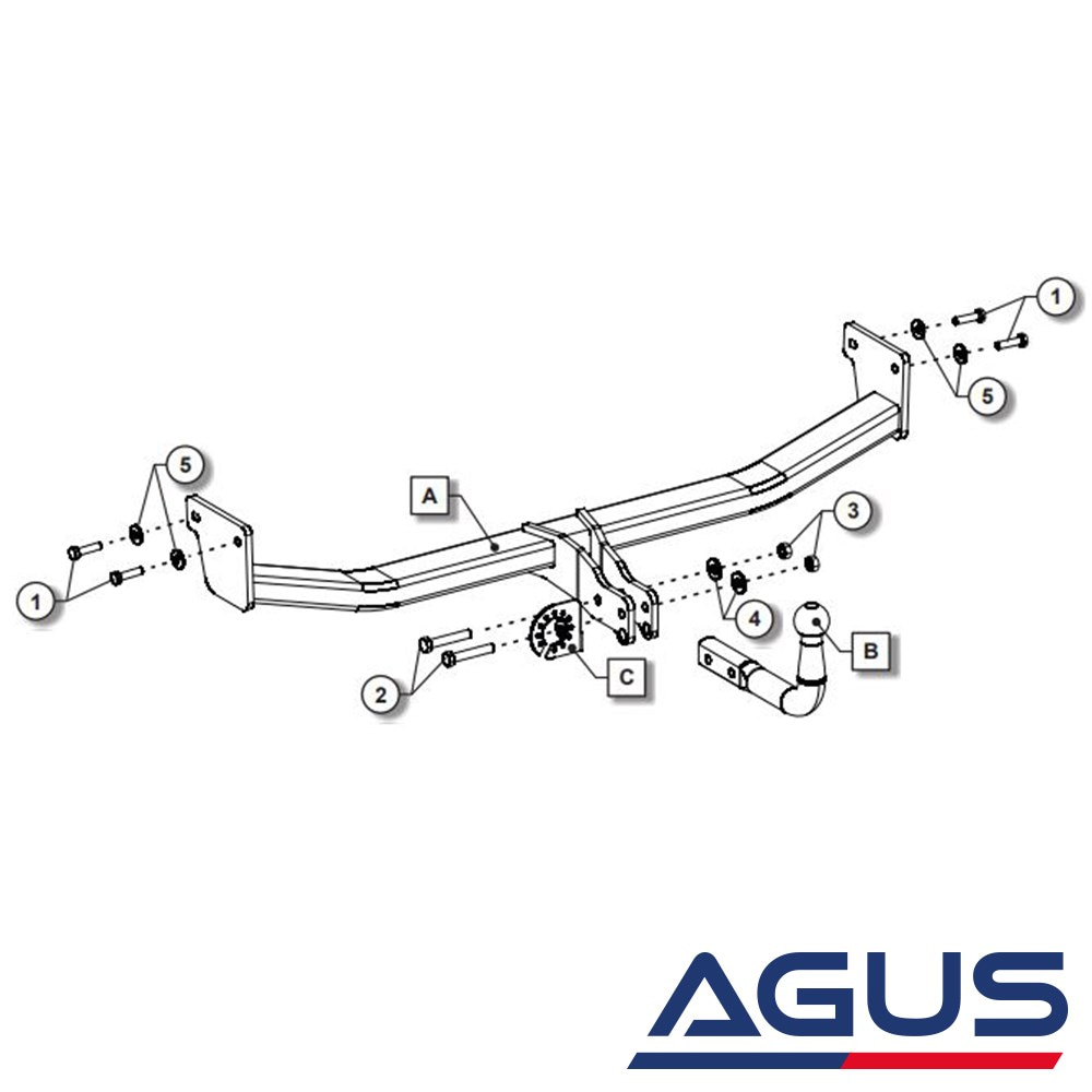 HYUNDAI i30 Çeki Demiri 2017- Stationwagon | Agus.com.tr