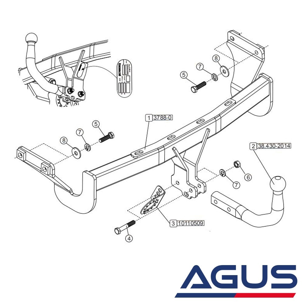 HYUNDAI i40 Çeki Demiri | Agus.com.tr
