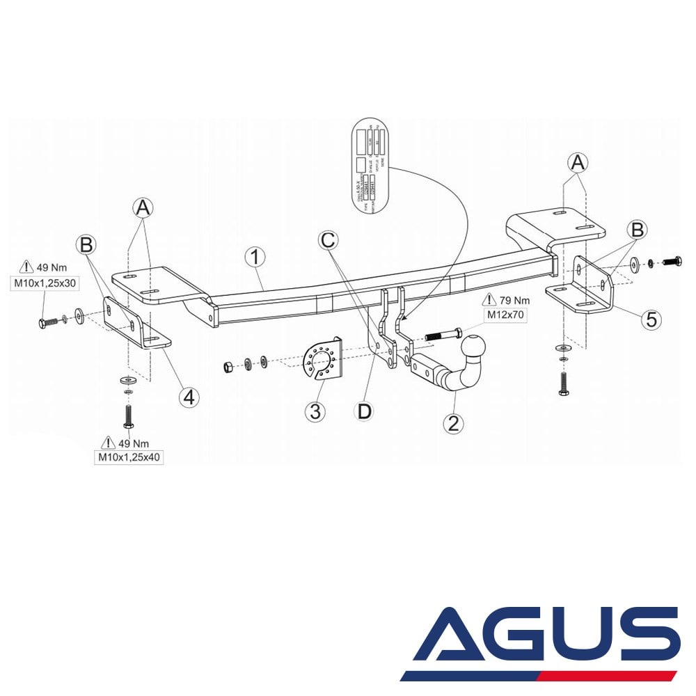 HYUNDAI ix35 Çeki Demiri 2009-2015 | Agus.com.tr