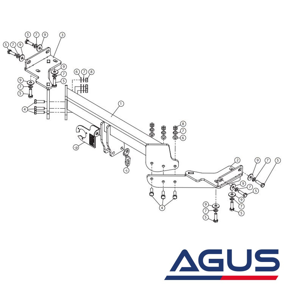 HYUNDAI Tucson Çeki Demiri 2015-20018 | Agus.com.tr