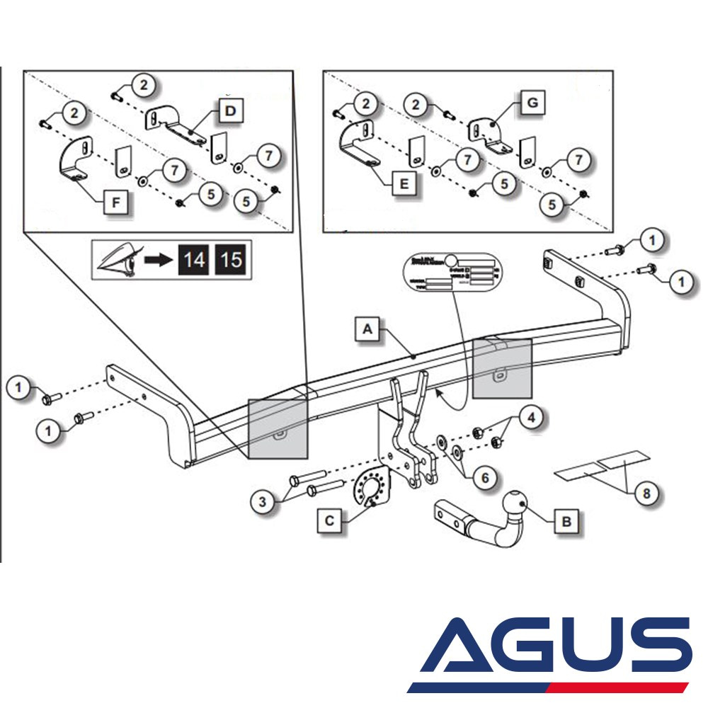 HYUNDAI Tucson Çeki Demiri 2018- | Agus.com.tr