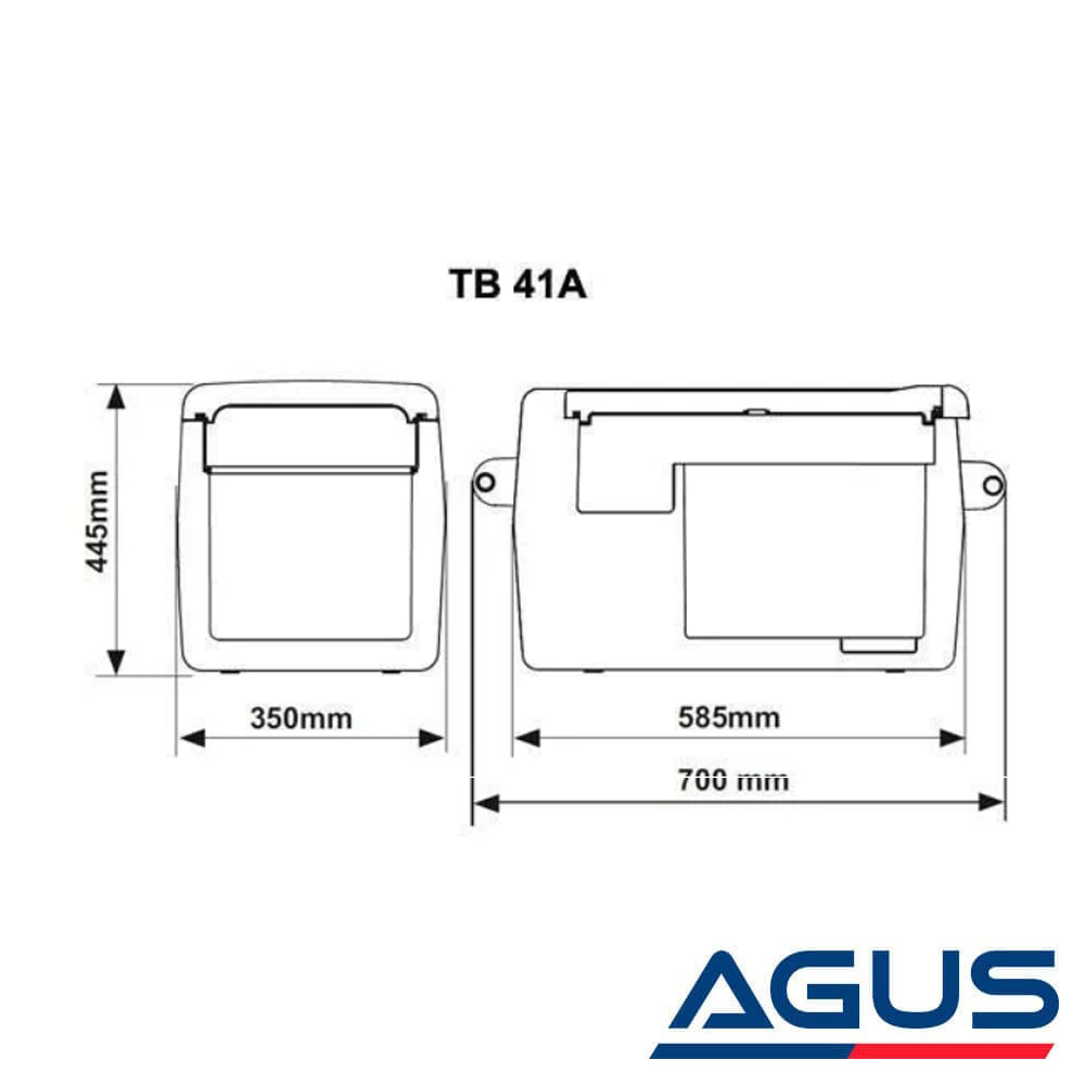 İNDEL B 41 Litre Kompresörlü Araç Buzdolabı 12V / 24V