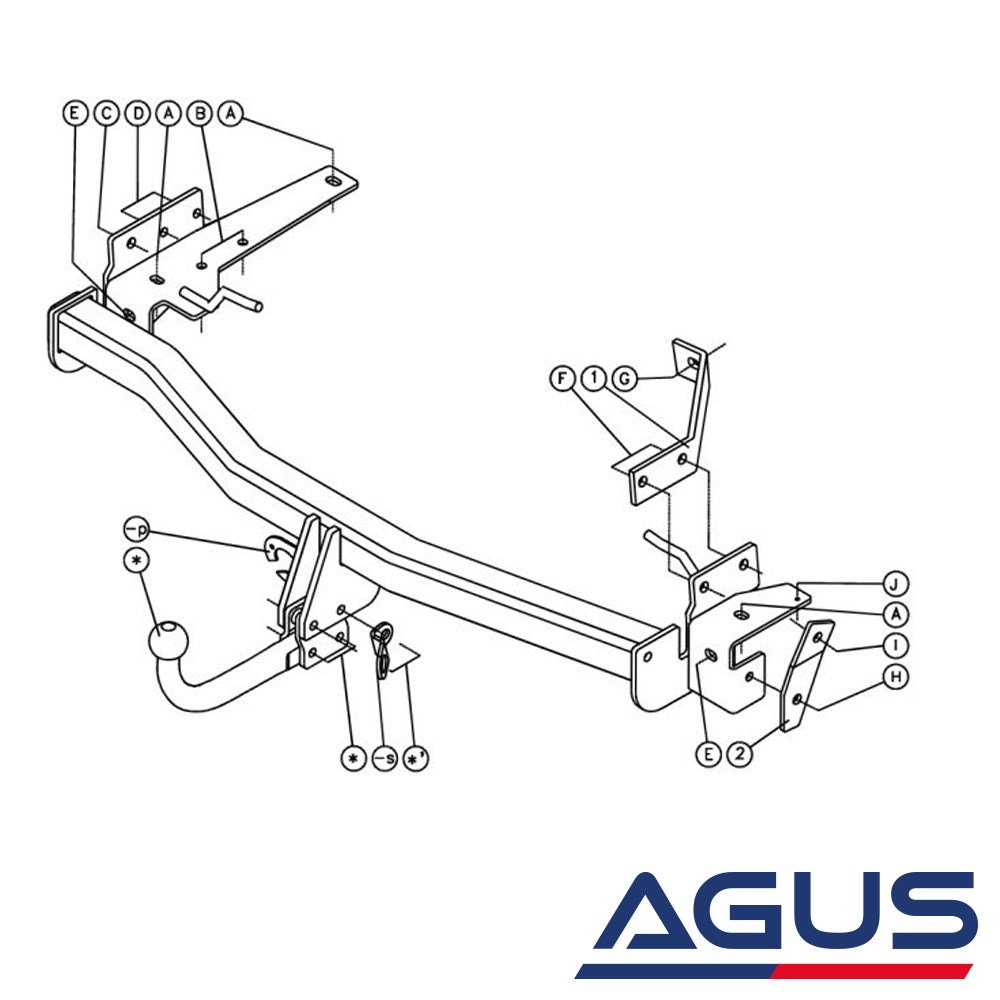 INFINITY FX35 Sökülebilir Çeki Demiri 2004-2009 | Agus.com.tr
