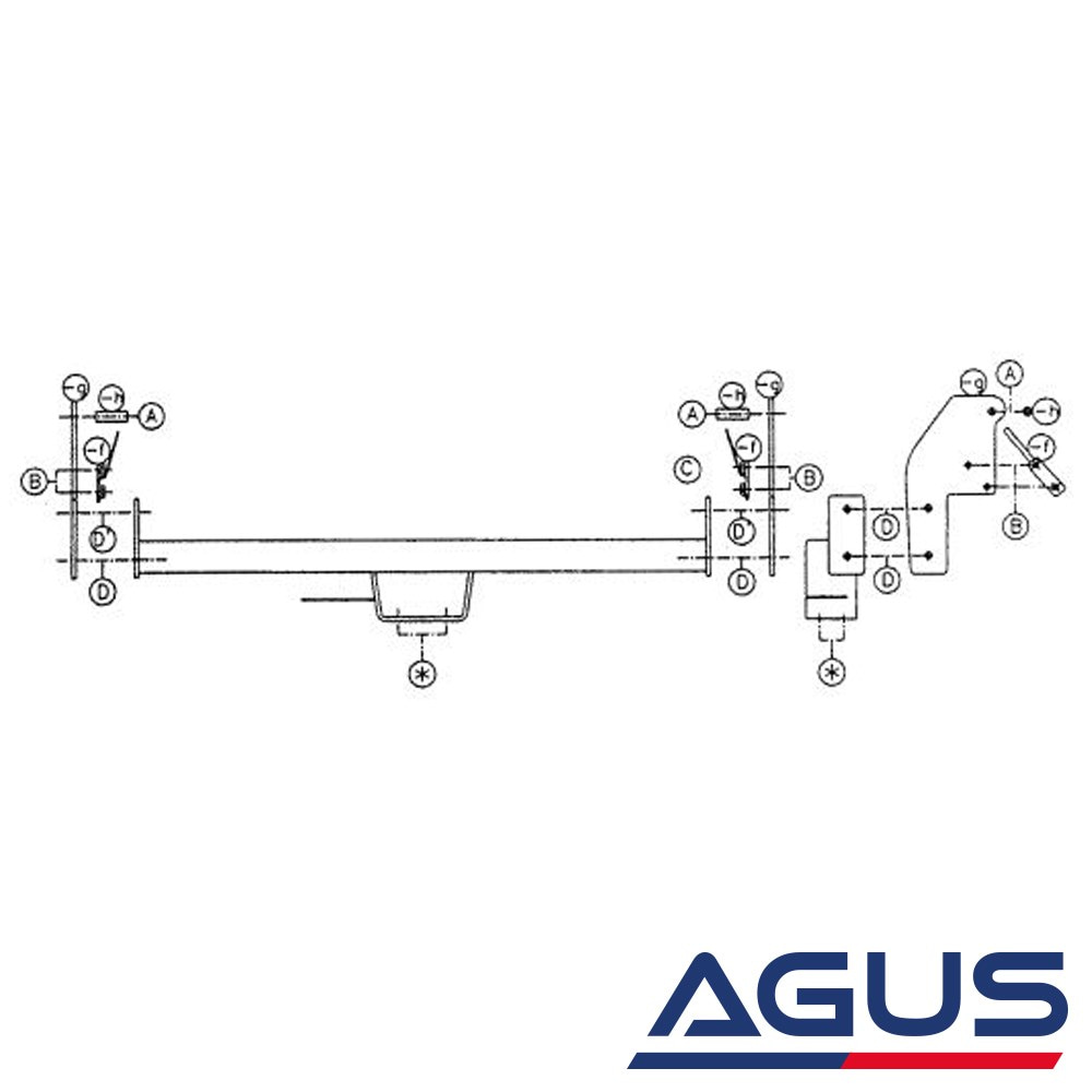 JEEP Wrangler Çeki Demiri 1999-2007 | Agus.com.tr