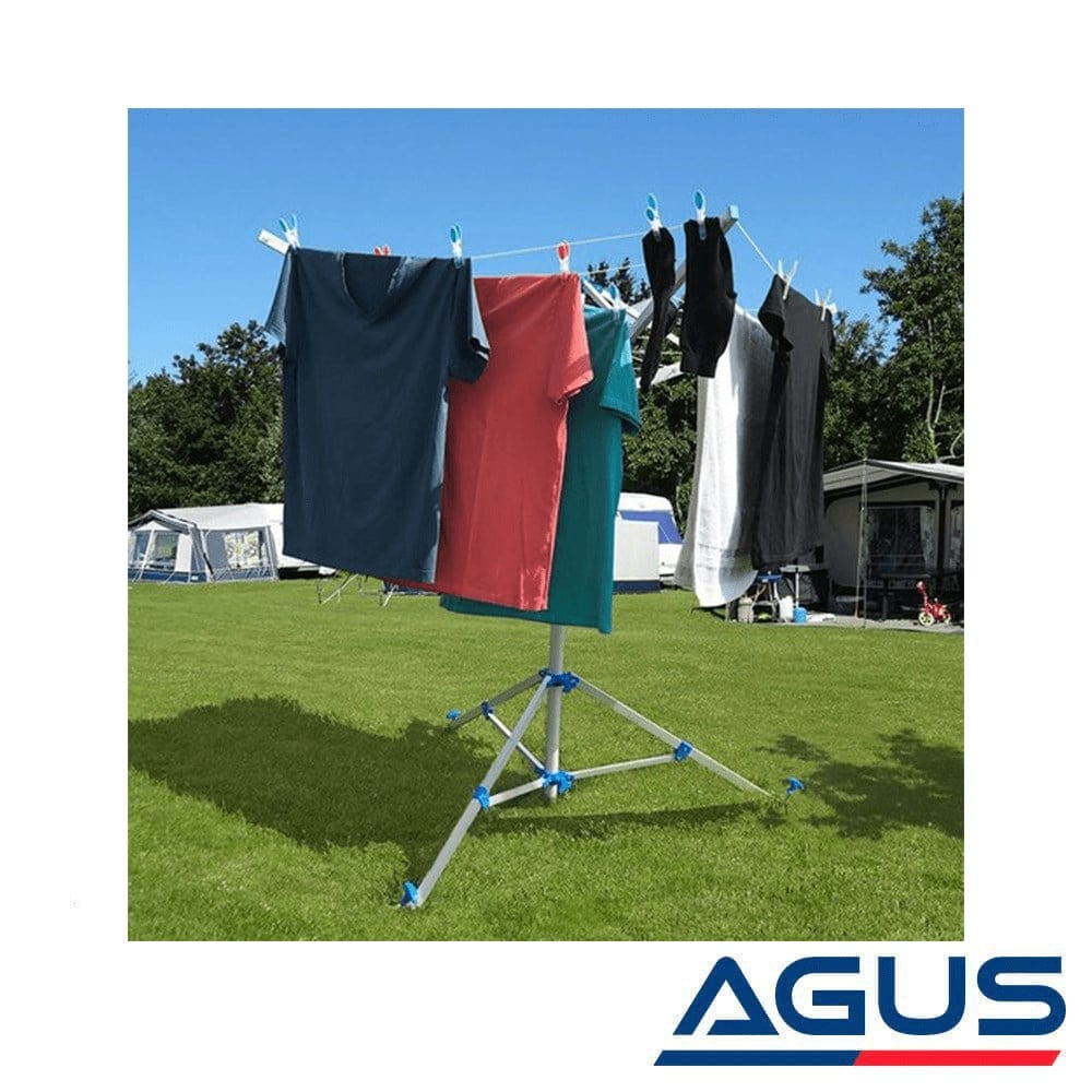 Karavan Katlanır ve Döner Çamaşır Kurutmalığı