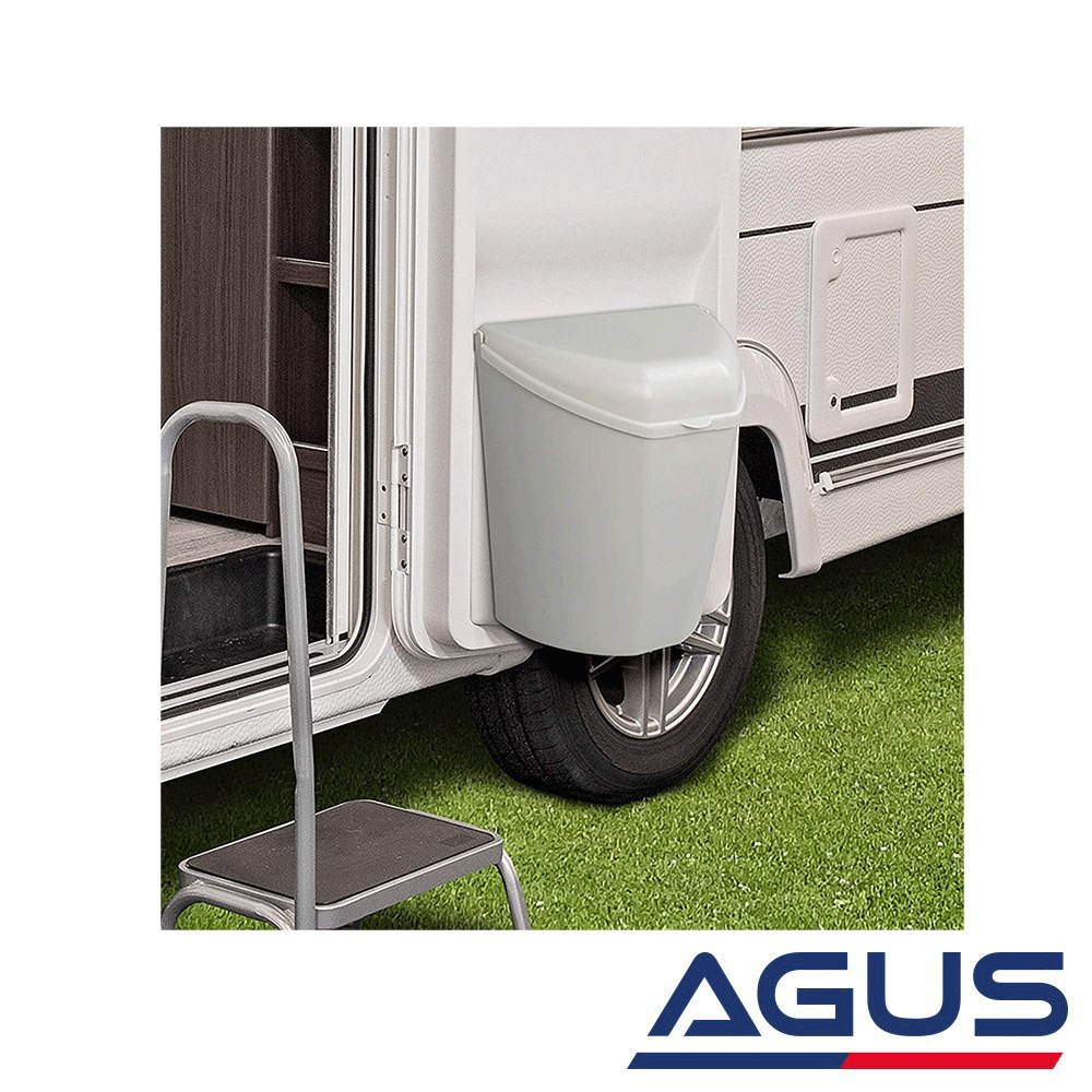 Karavan Pratik Çöp Kutusu & Bağlantı Aparatı 7 Litre 