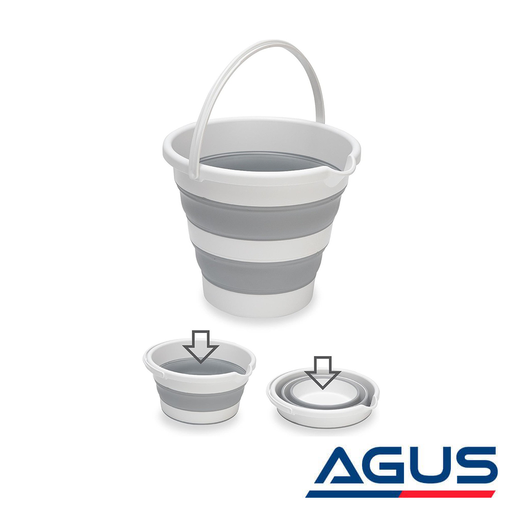 Katlanır Silikon Çöp Kutusu 12 Litre