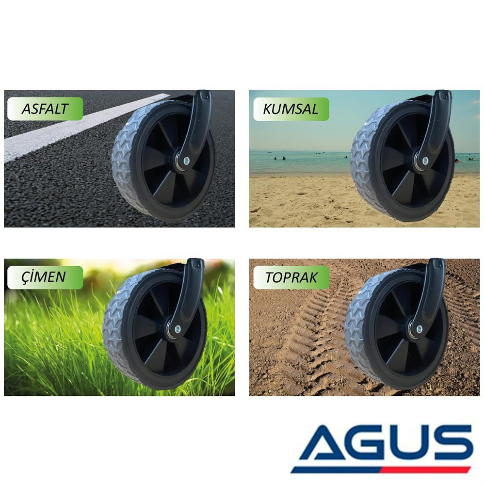 Katlanır & Taşınabilir Plaj - Kamp Arabası 120 Litre