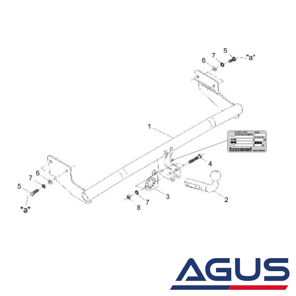 KIA Picanto Çeki Demiri 2004-2011 Hatchback | Agus.com.tr