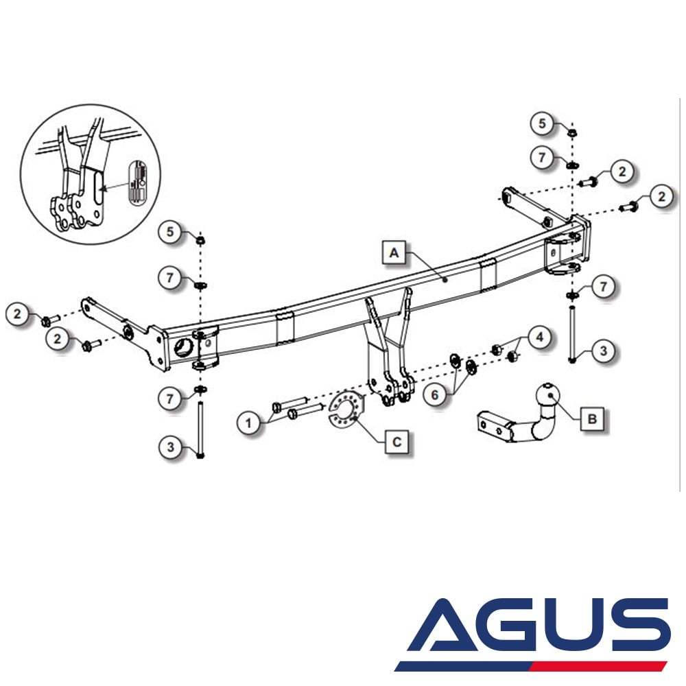 KIA Stonic Çeki Demiri Hatchback | Agus.com.tr