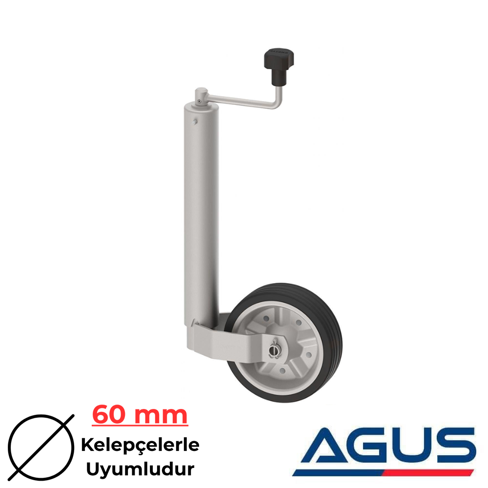 Knott 500 kg 60 mm Krikolu Ön Destek Tekeri